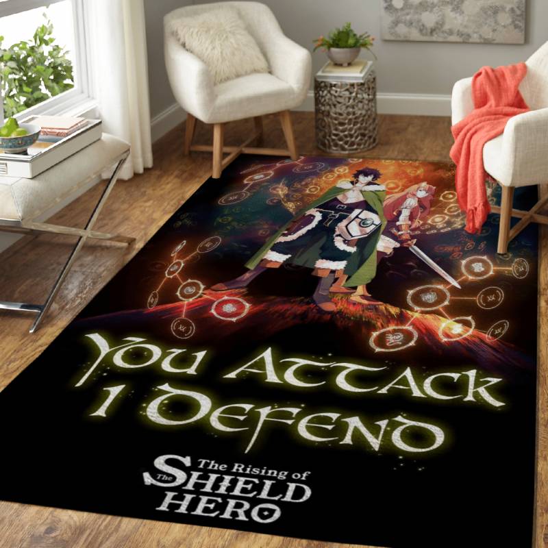 Anime Shield Hero Naofumi Art Fans Area Rug – Carpet