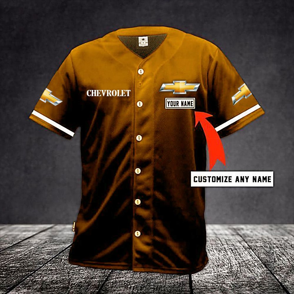 Chevrolet Baseball Shirt 3D ALL OVER CUSTOMIZED LLH090720H341