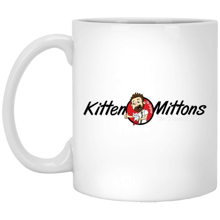 The Original Kitten Mittons Mug White Mug