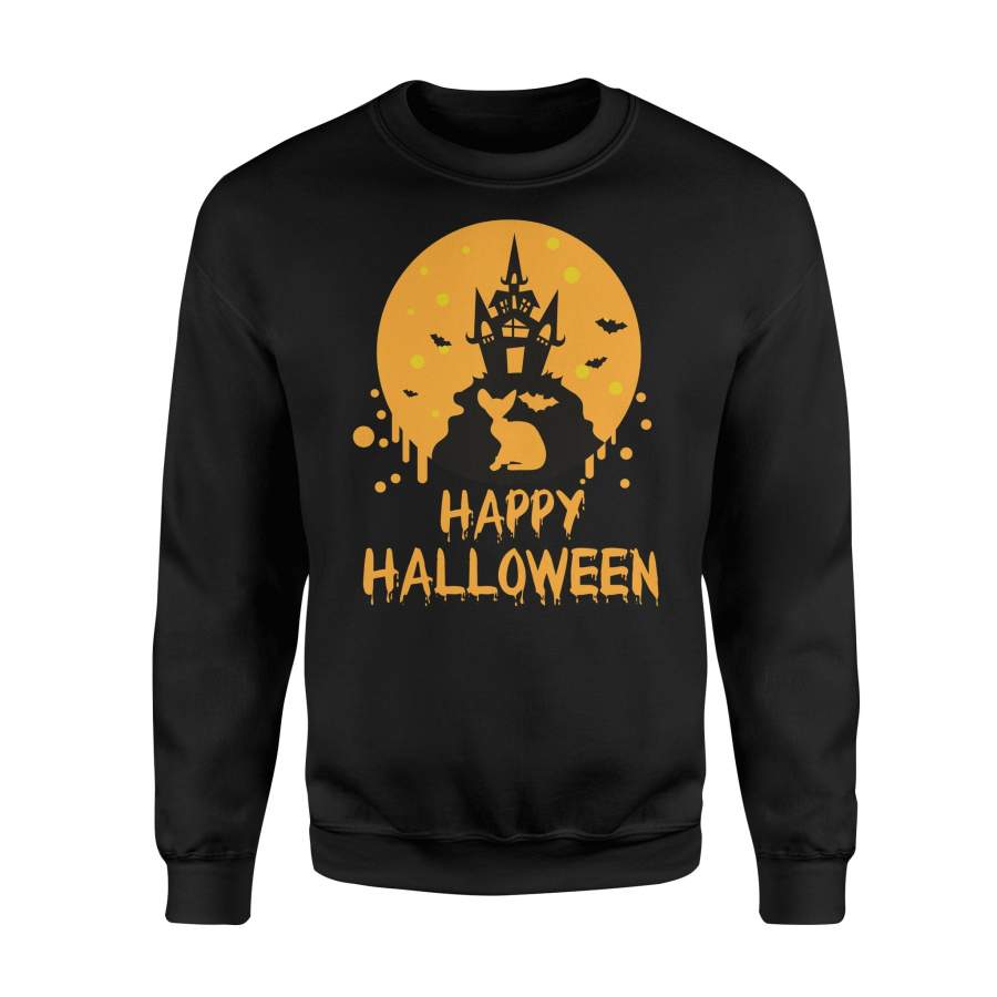 Happy Halloween Vampire Cat Halloween Sweatshirt