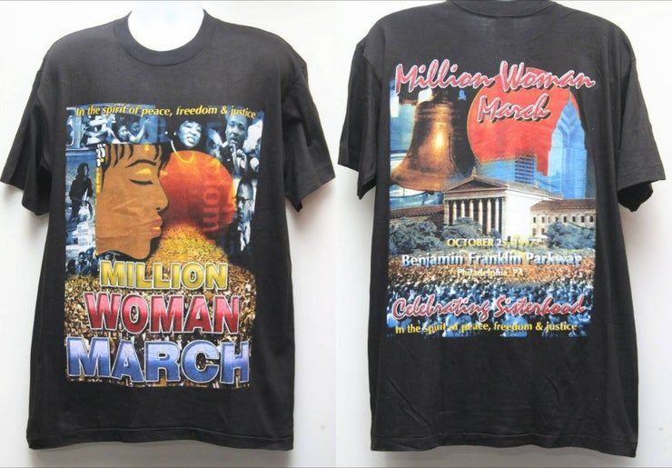 Rare 1997 Vintage Shor Hills Million Woman March Deadstock Single Stitch Rap Sz X Shirt