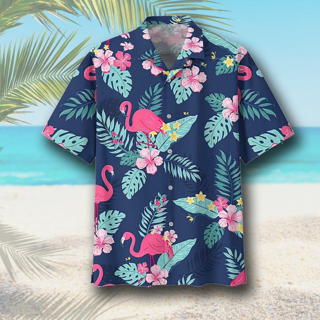 Flamingo Hawaiian Shirt Ha24792