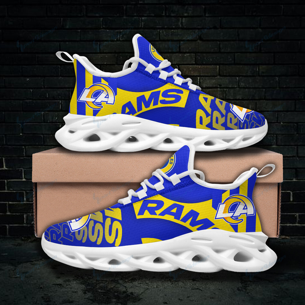 Los Angeles Rams Yezy Running Sneakers Bg90