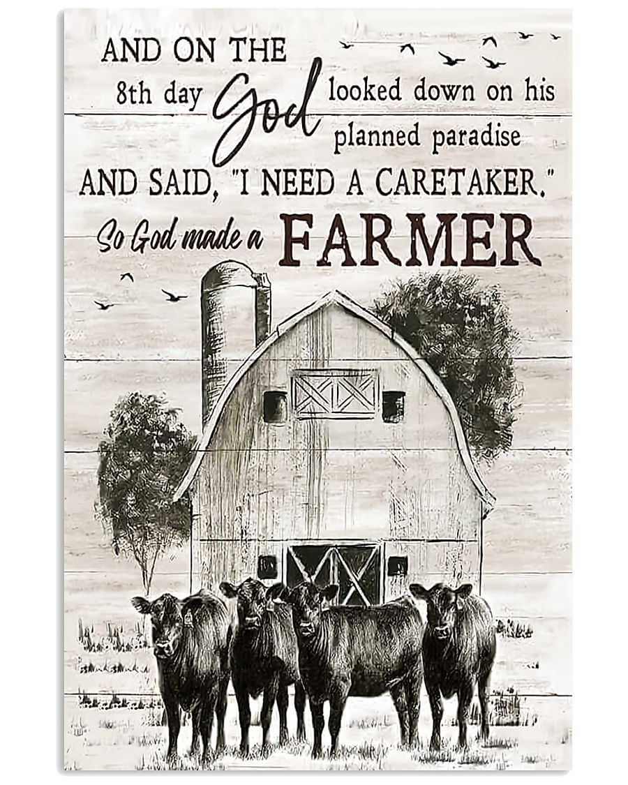 Cow – Farmer Poster And Canvas, Wall Decor, Wall Art, Canvas Instructure, Wall Art, Poster Store, Wall Decals, Canvas Wall Art