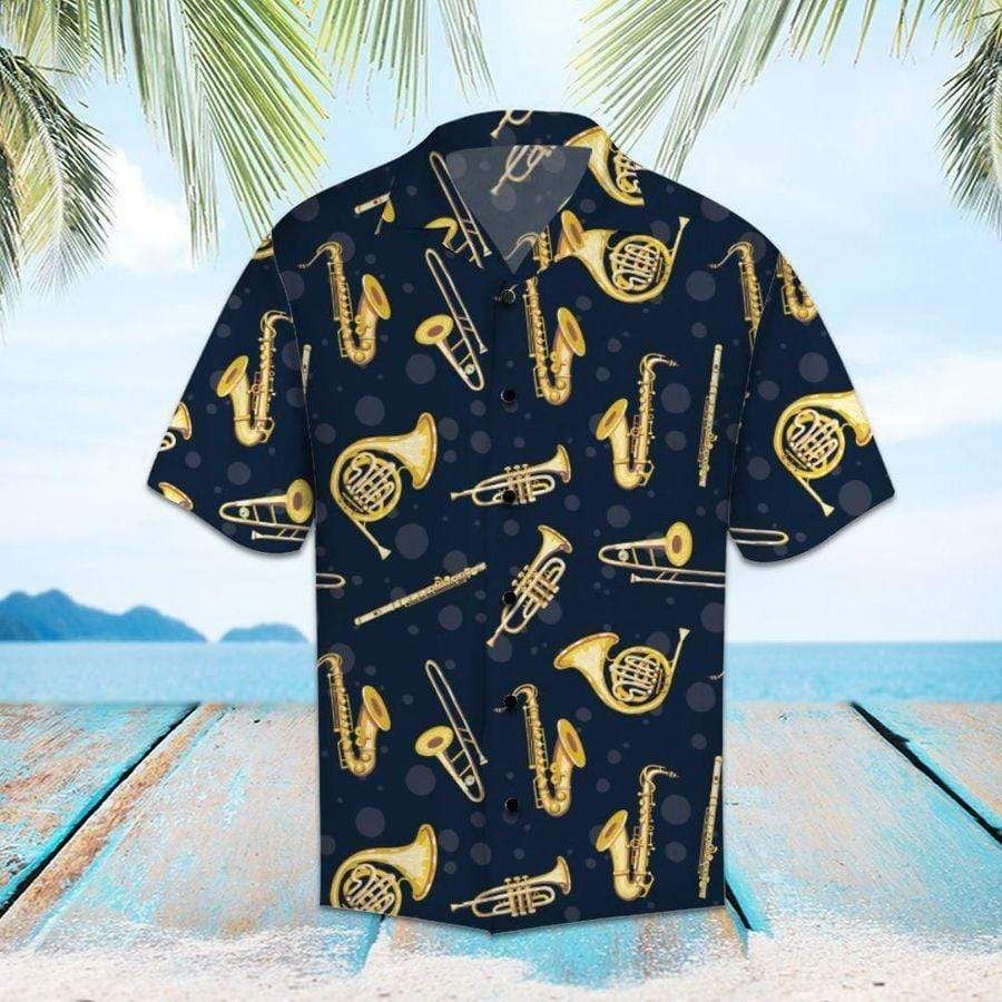 Hawaiian Aloha Shirts Amazing Musical Instruments