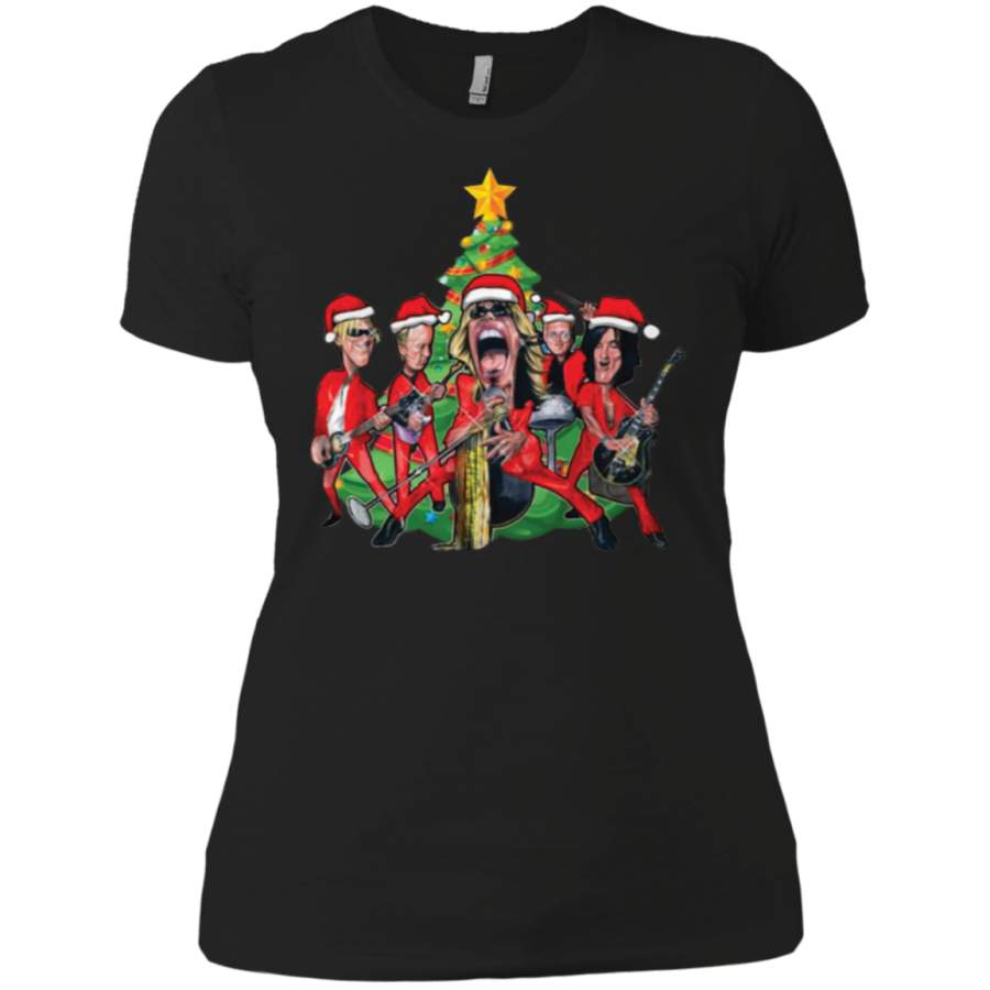 AGR Aerosmith Chibi Christmas Ladies T-Shirt