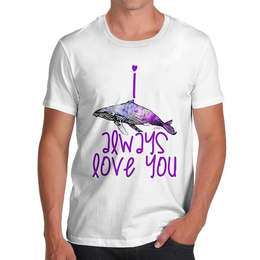 Men’S I Whale Always Love You Summer Style T-Shirt