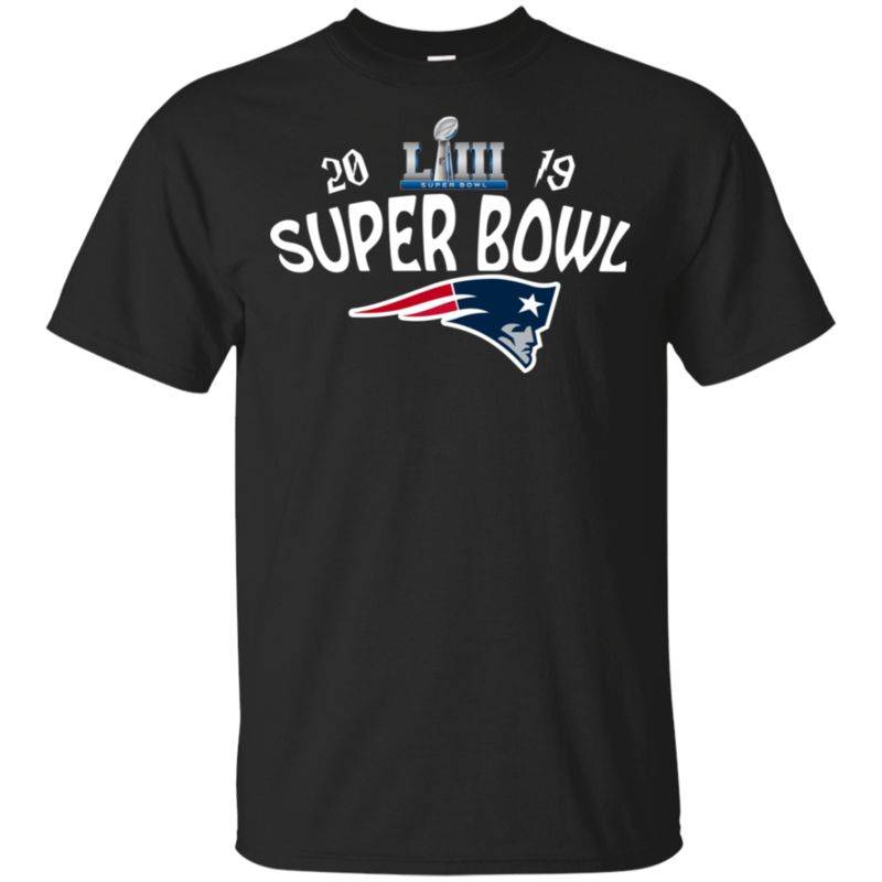 Super Bowl New England Patriots Liii Champions 2019 Shirt G200 Gildan Ultra Cotton T-shirt