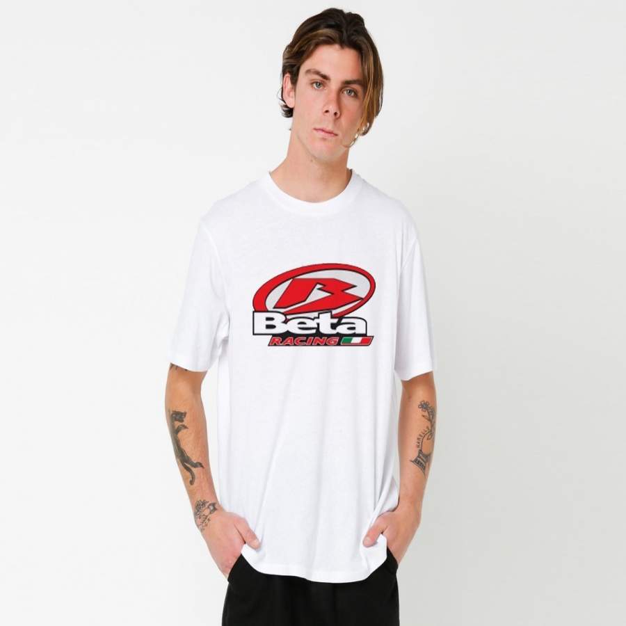 New Beta Racing Motorcycle Italia Mens T Shirt Loose Short Sleeve Summer Fashion Men’S T-Shirt