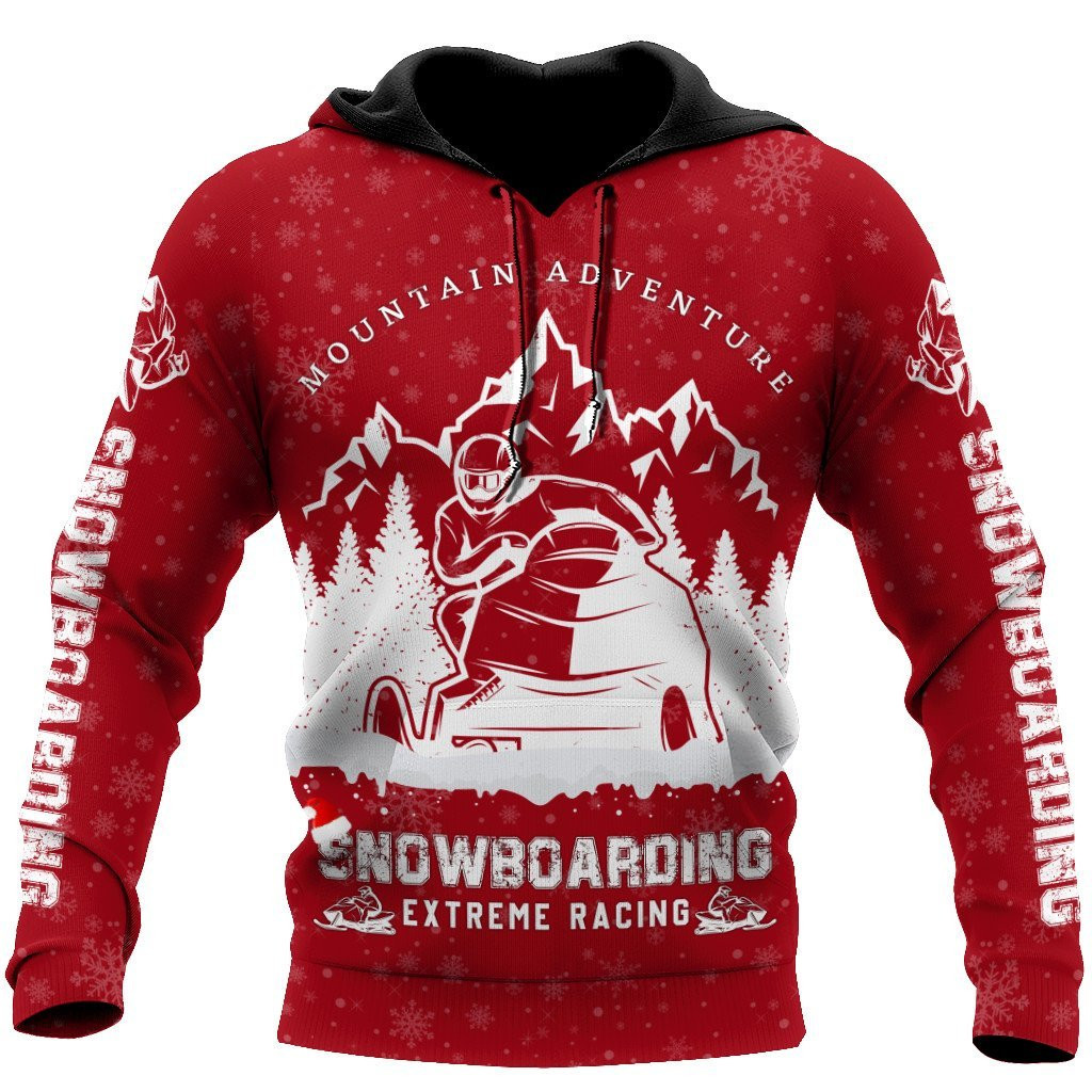 Snowmobile 3D All Over Printed Shirt & Short For Men And Women Pl