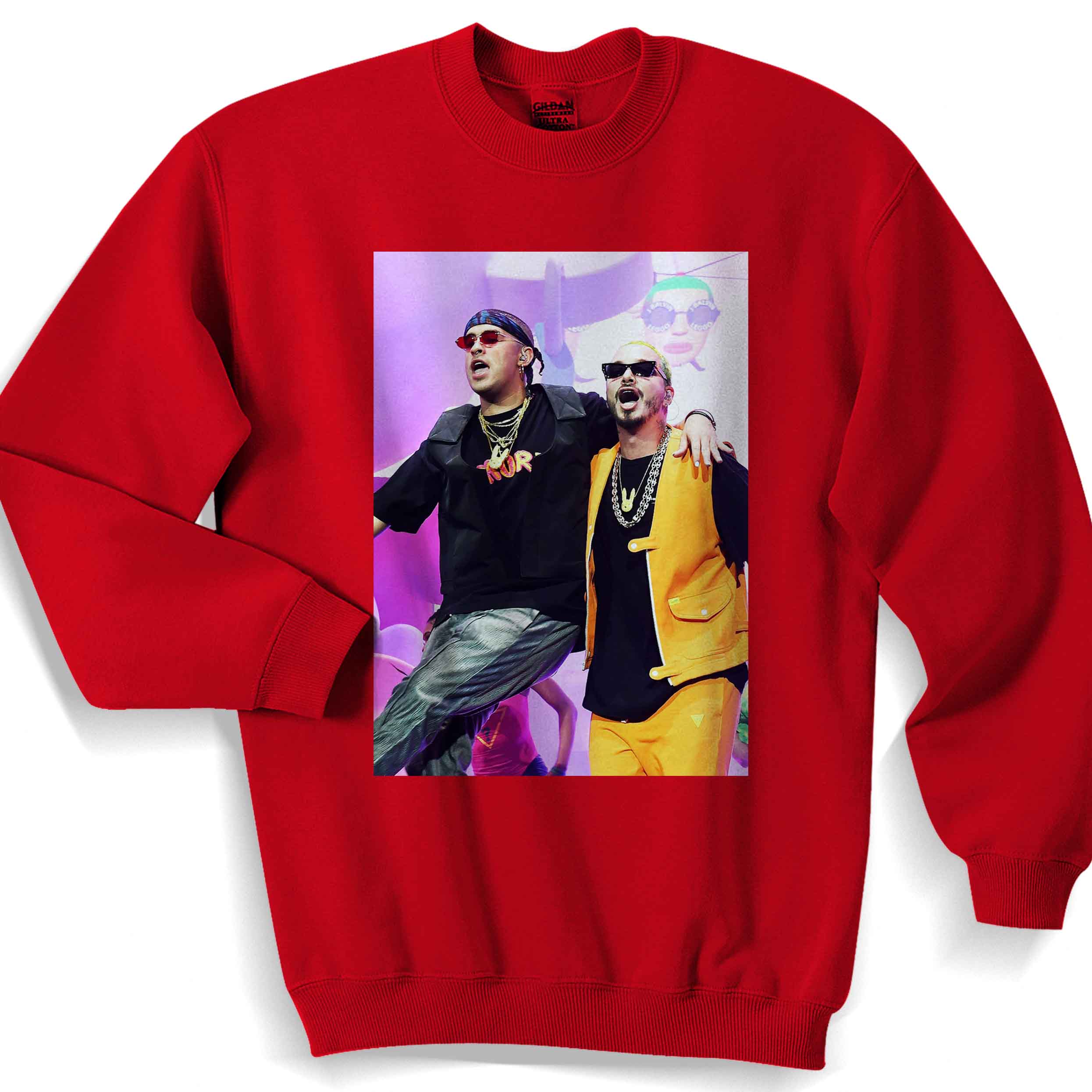 J Balvin Bad Bunny Oasis Spanish Concert Sweater Sweatshirt