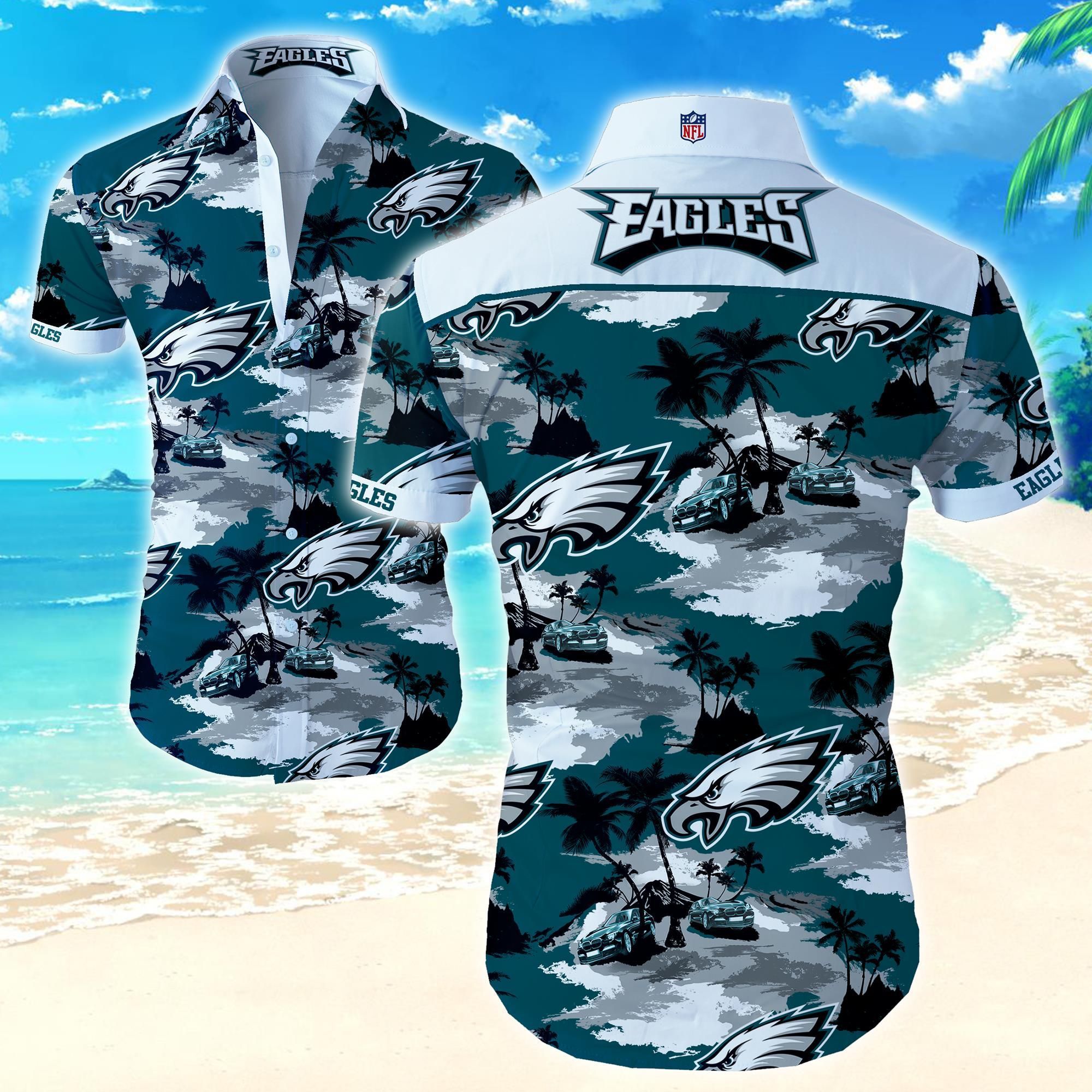 Philadelphia Eagles Hawaiian Aloha Shirt For Big Fans