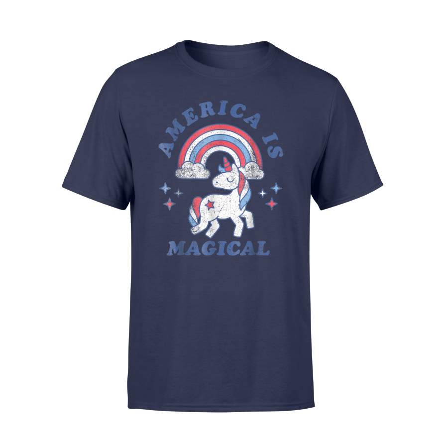 America Is Magical Unicorn – 4th Of July T Shirt