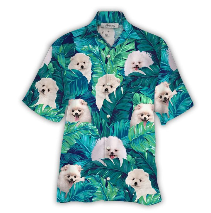 Pomeranian Hawaii Shirt Unisex Adult Ha35363