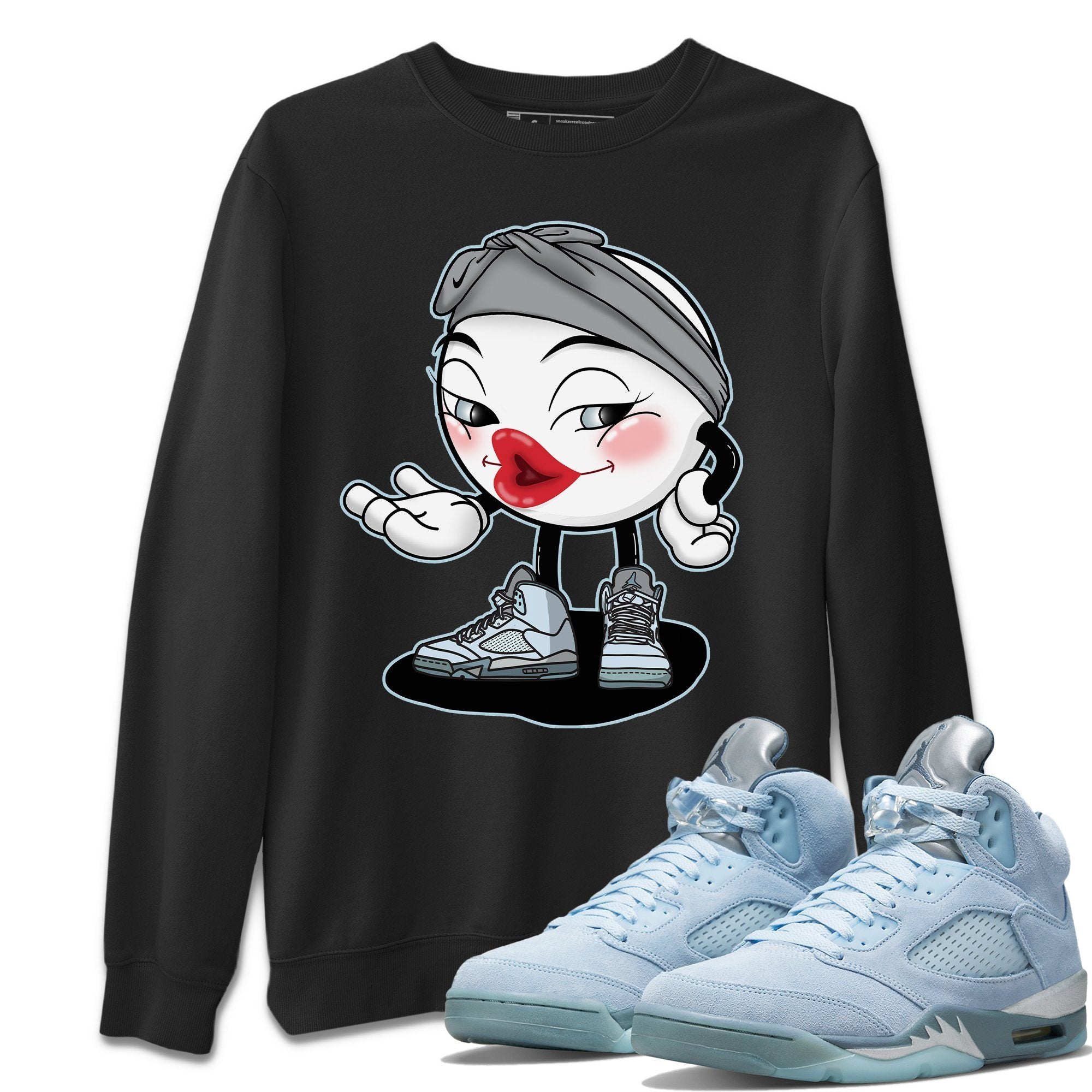 Sexy Emoji Sweatshirt – Air Jordan 5 Blue Bird