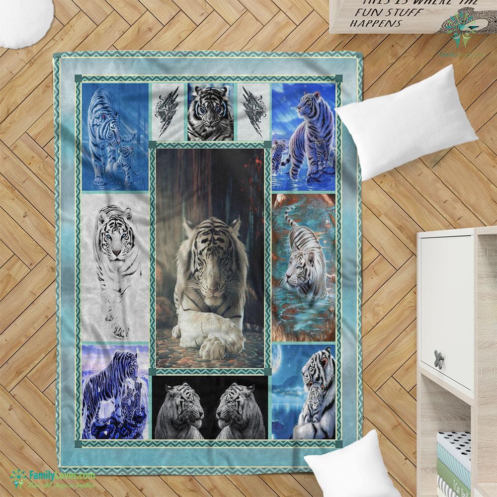 White Tiger P D Blanket 9