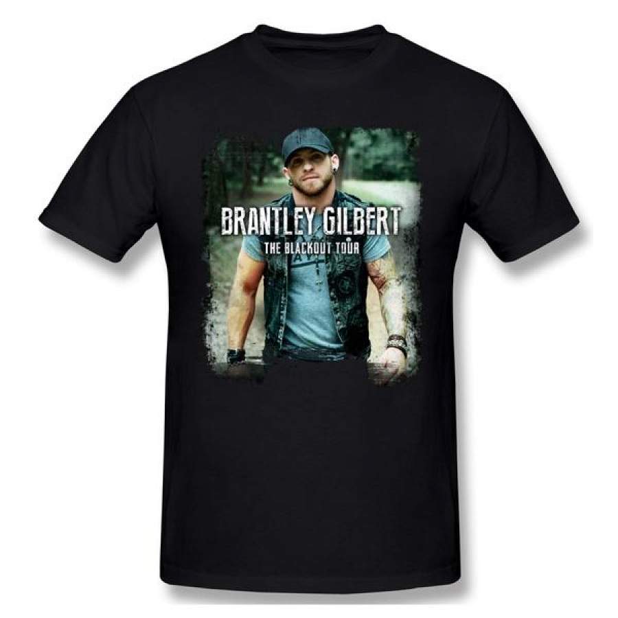 Brantley Gilbert 2022 Summer New Men’s Fashion Cotton Funny Tees Round Neck T-shirt