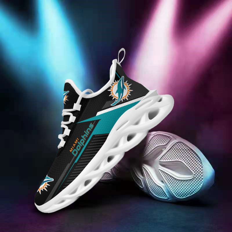 Miami Dolphins Yezy Running Sneakers Bg254