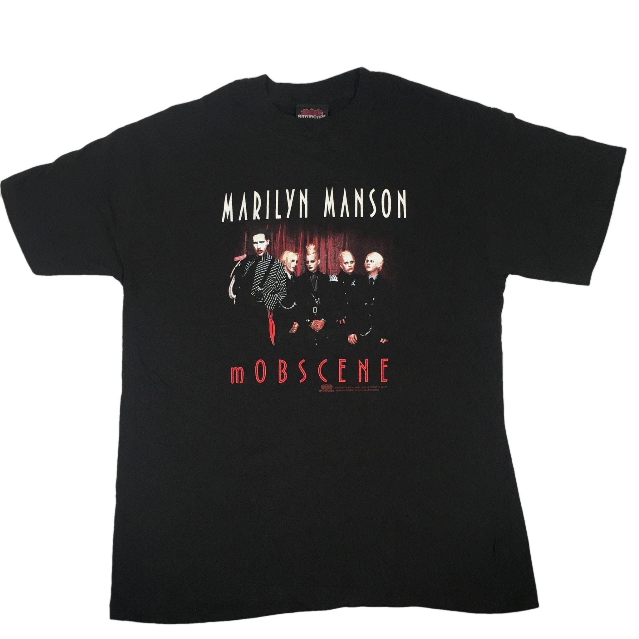 Vintage Marilyn Manson “Mobscene” T-shirt