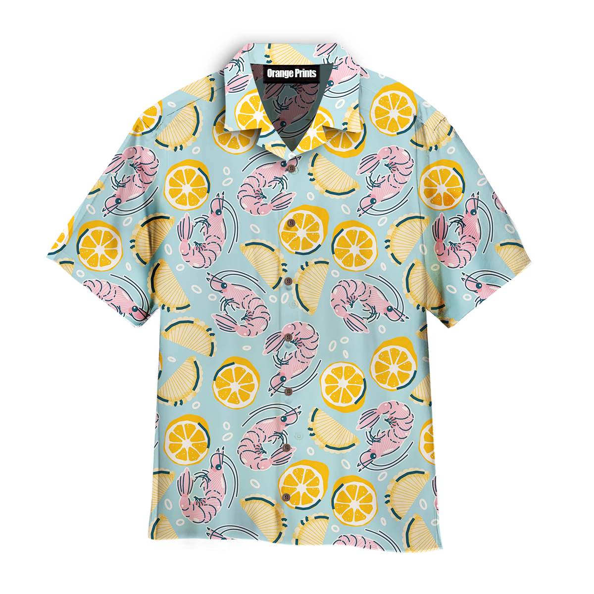 Shrimps Lover Pattern Hawaii Shirt For Men Women Ha62729