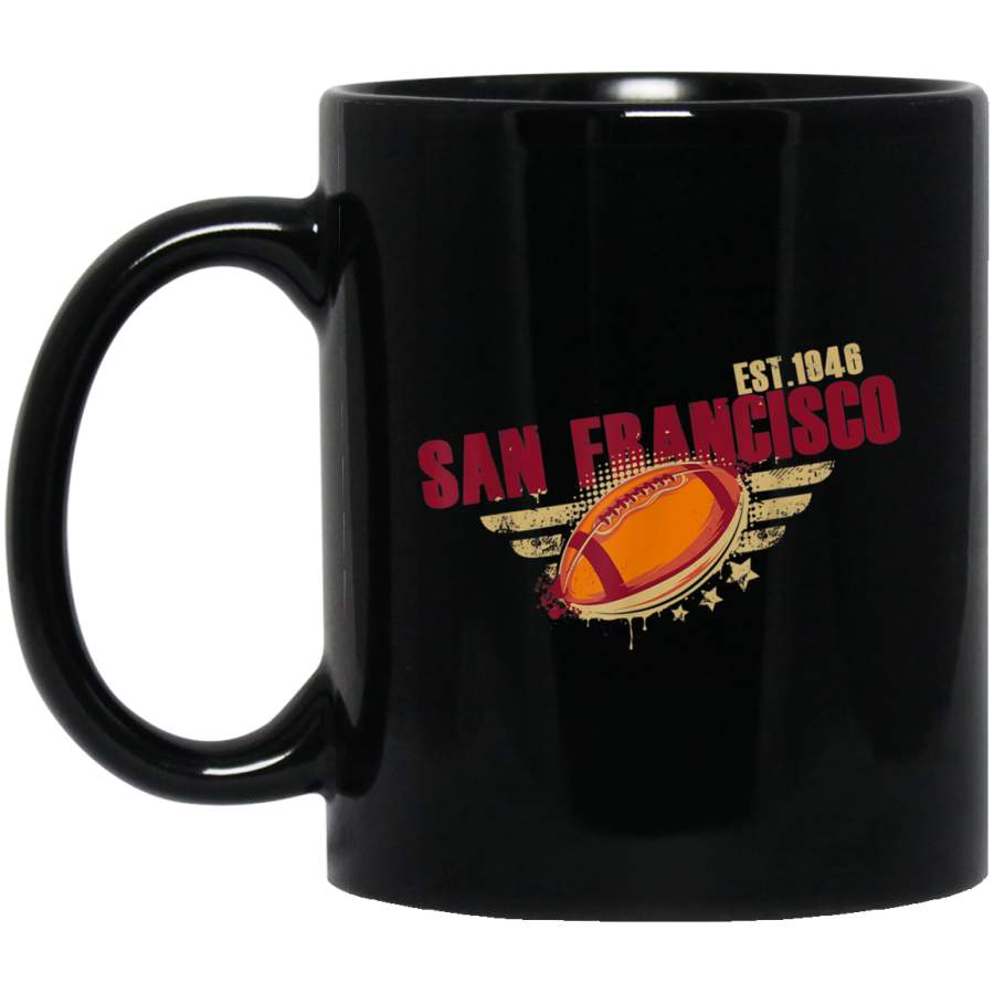 It’s In My DNA Football SanFrancisco 49er Vintage SF Cali Mug