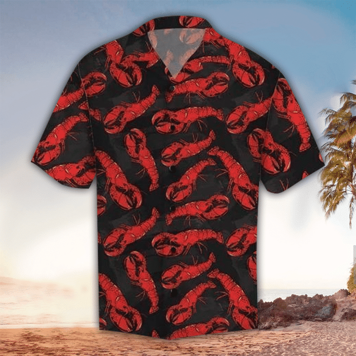 Lobster Hawaii Aloha Shirt For Lovers Ha18405