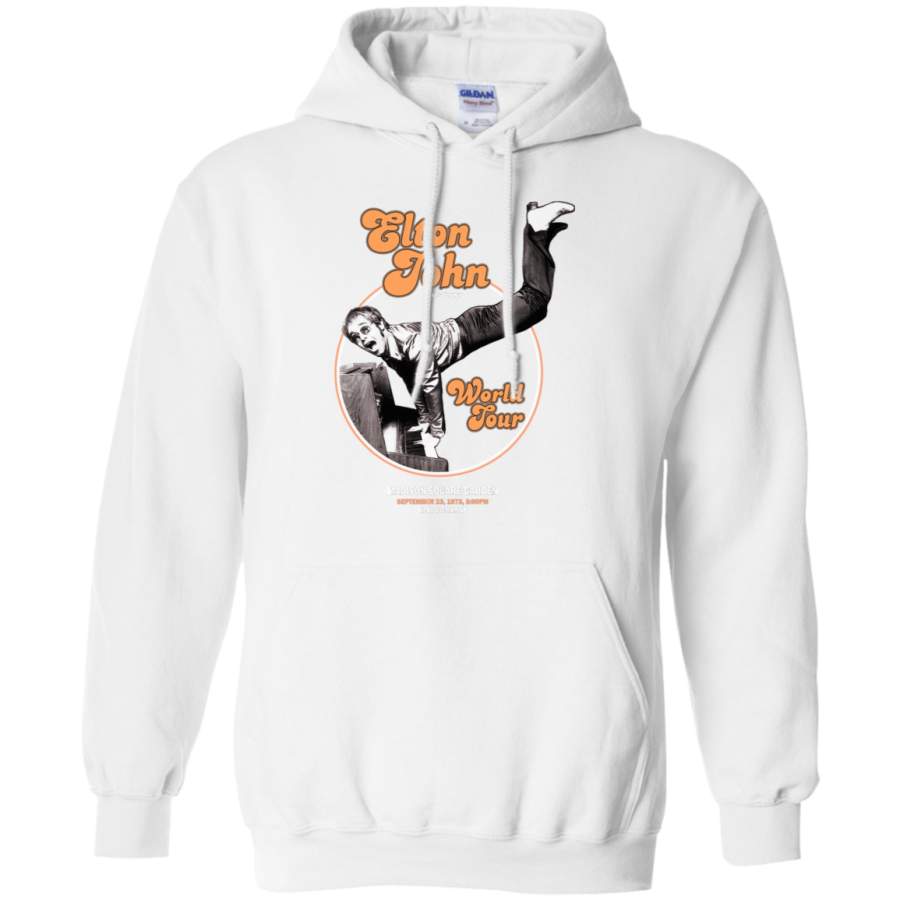 Elton John T Shirt – Madison Square Garden 1973 Pullover Hoodie