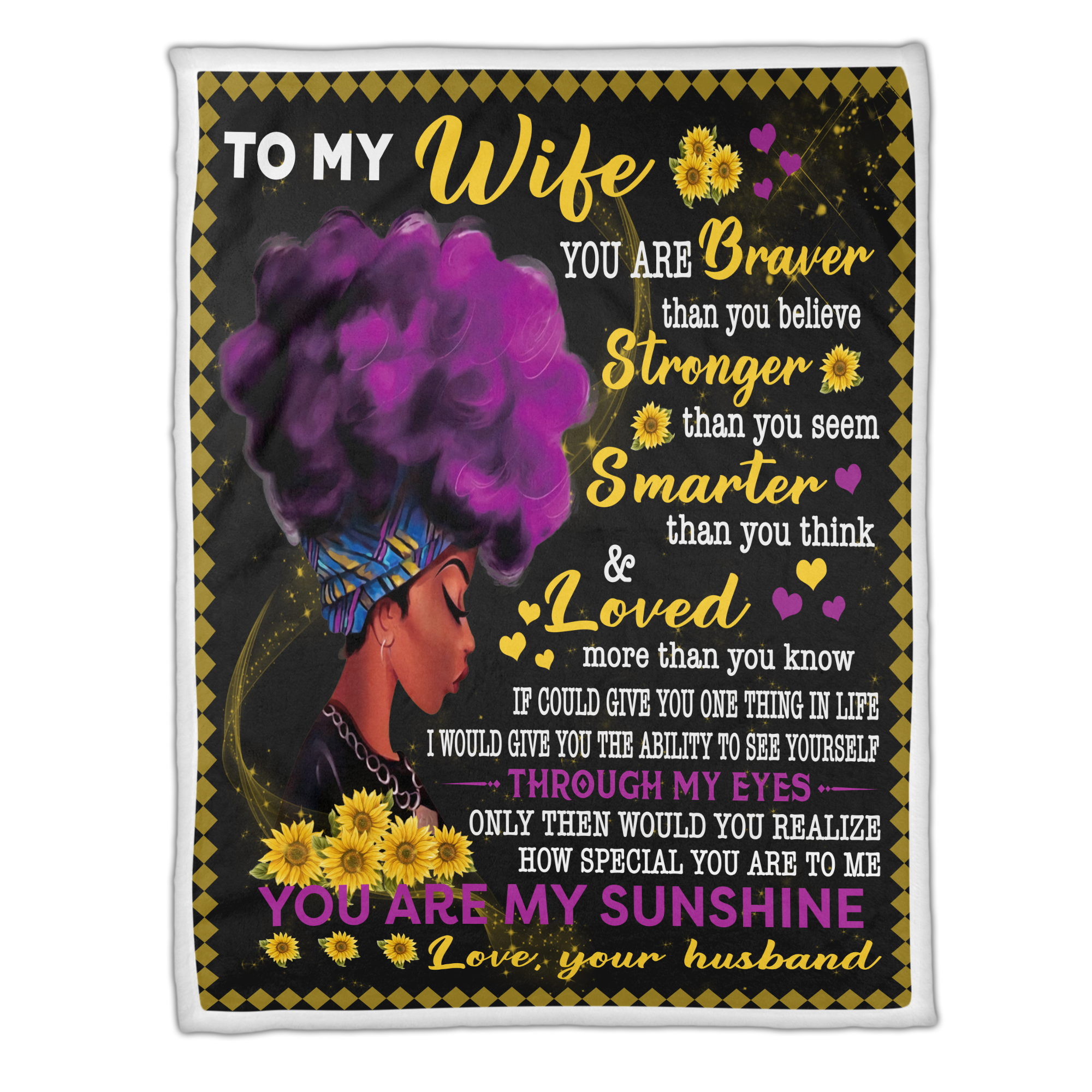 WIFE – HUSBAND BLANKET