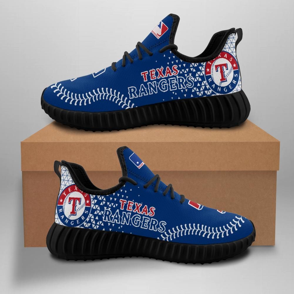 Texas Rangers Custom Shoes Sport Sneakers Baseball Yeezy Boost – Yeezy Shoes