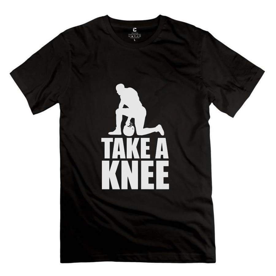 100% Cotton Fashion Basic Short Sleeve Colin Kaepernick T Shirts Im With Kap Take A Knee Protest Tee For Men