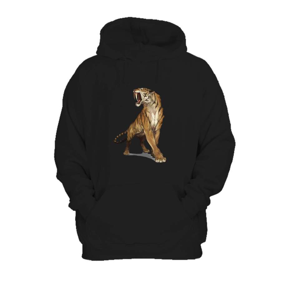 Tiger Illustration Animal Art David Colman Hoodie