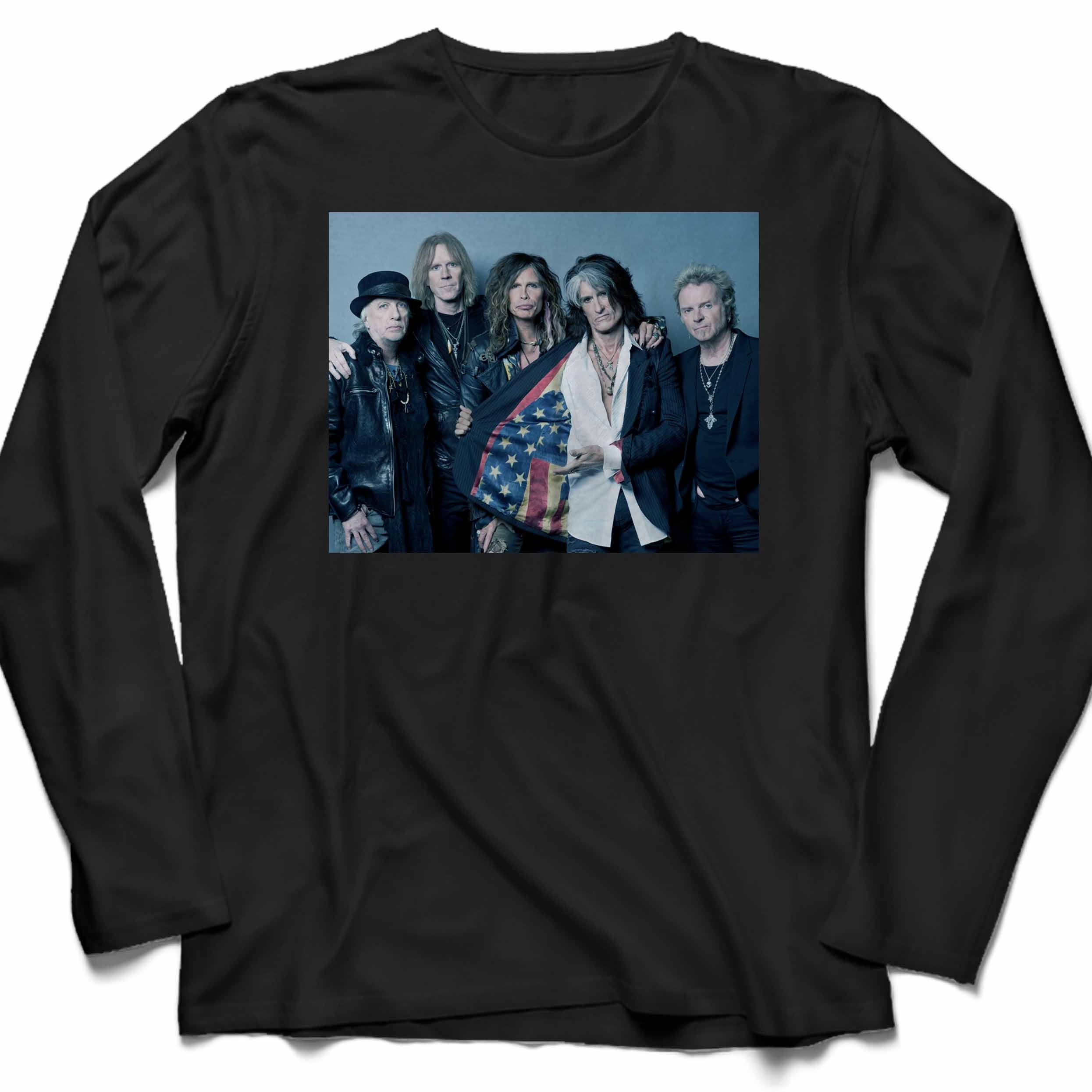 Aerosmith Unisex Long Sleeve T-Shirt Tee