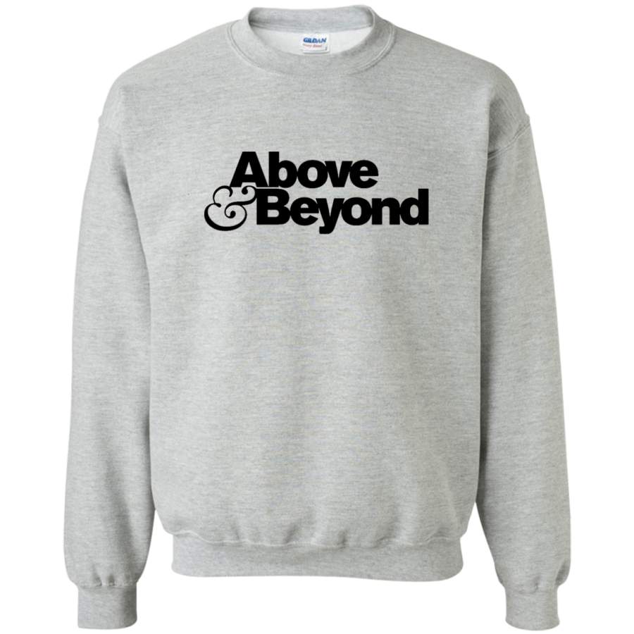 AGR Above and Beyond Logo Crewneck Pullover Sweatshirt