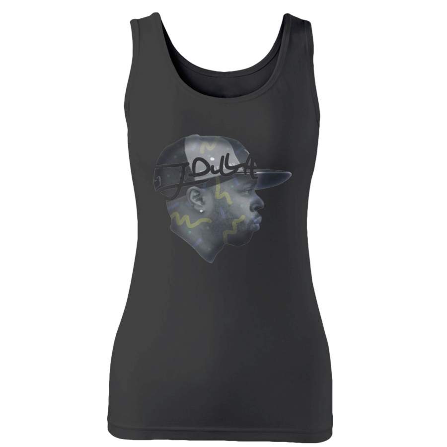 J Dilla Face Logo Woman’s Tank Top