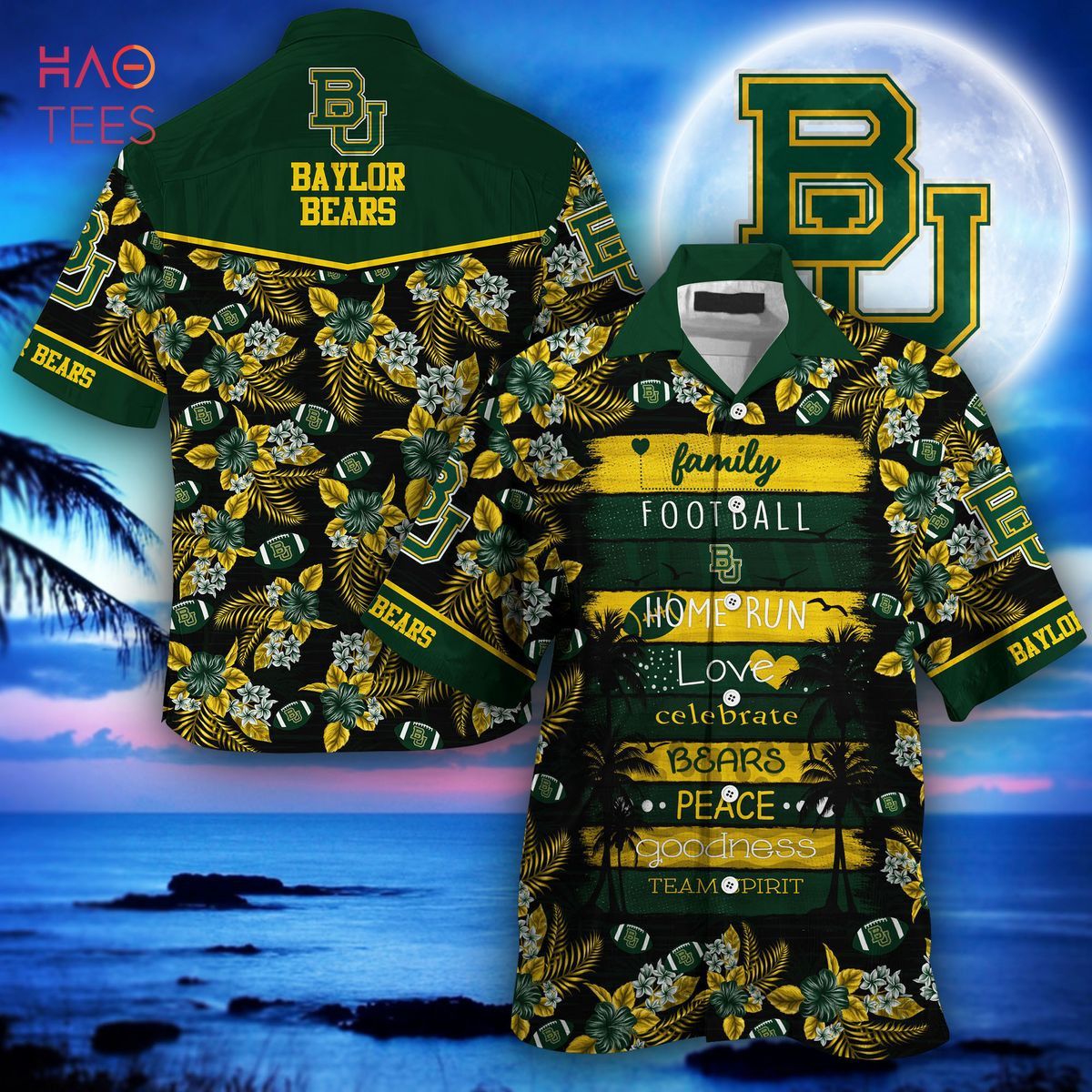 NCCA Baylor Bears Limited Edition Trendy Hawaiian Shirt Aloha Shirt