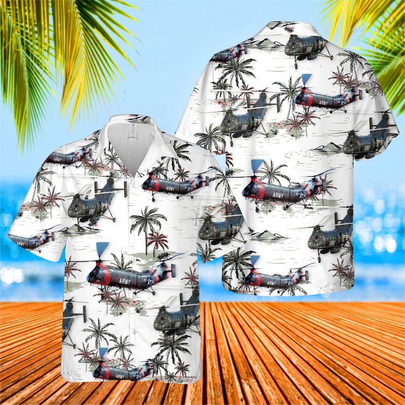 Us Army Piasecki H 21 Hawaiian Shirt | For Men & Women | Adult | Hw9506