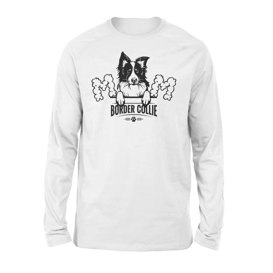 Mother’s Day 2020 Long Sleeve Love Mom Border Collie Dog Gift Long Sleeve