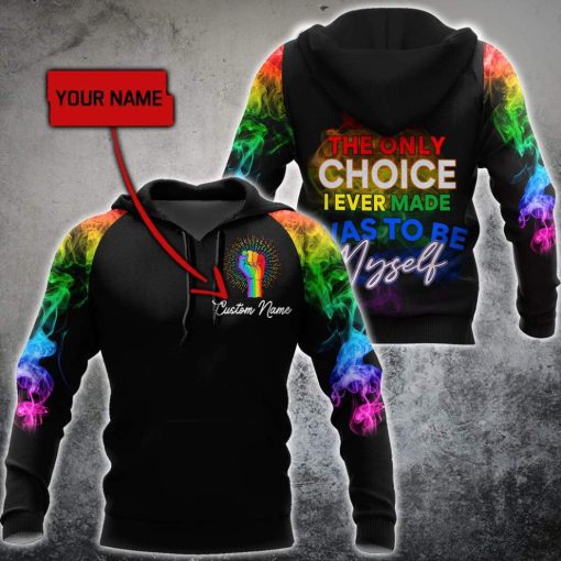 Customize Name Lgbt Pride Hoodie For Men And Women Dd