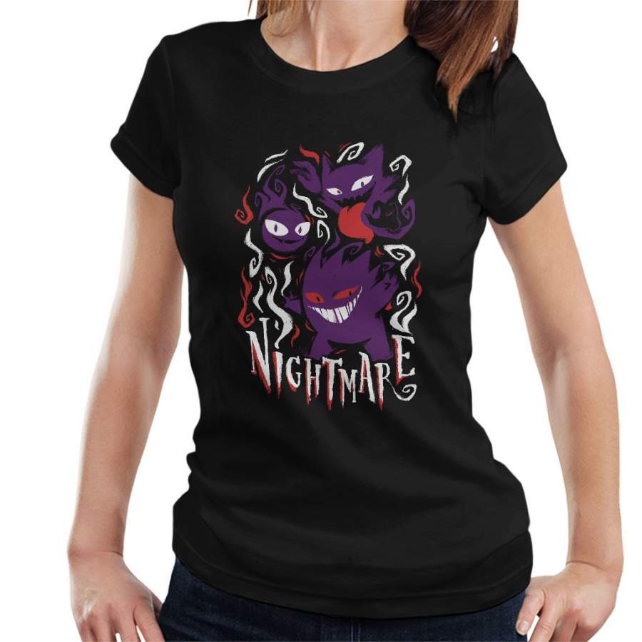 Pokemon Nightmare Ghosts Women’s T-Shirt