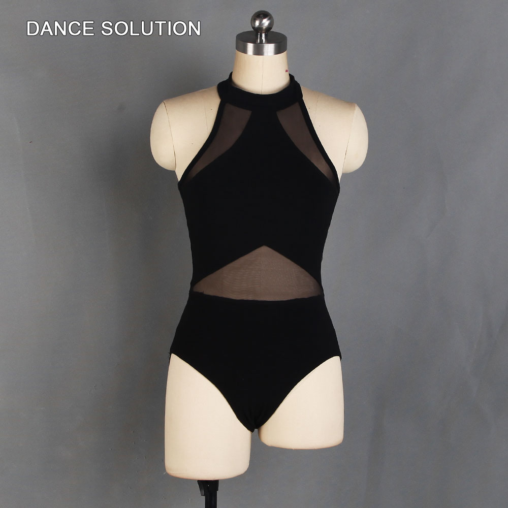 Ballet Leotard for Women Exercise Clothes Cotton and Mesh Gymnastics Leotard Female Ballet Stage Performance Costume 01D2108 alx