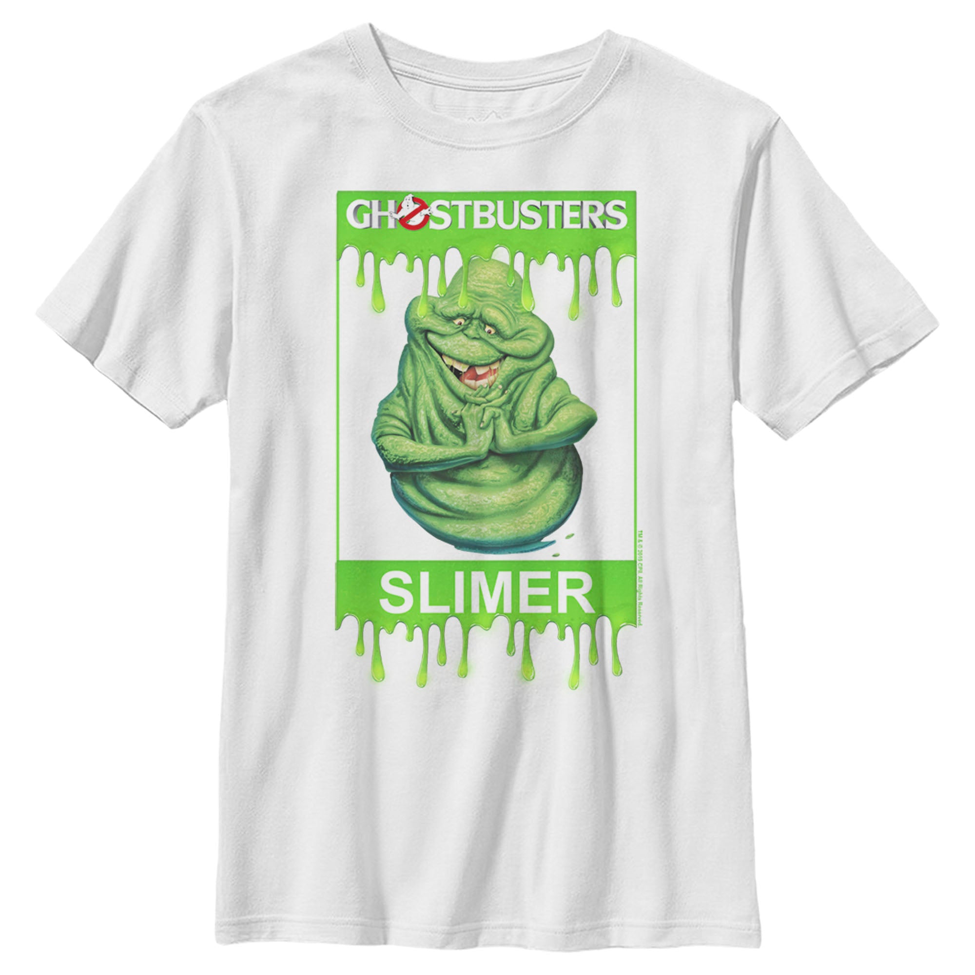 Boy’S Ghostbusters Framed Slimer T-Shirt