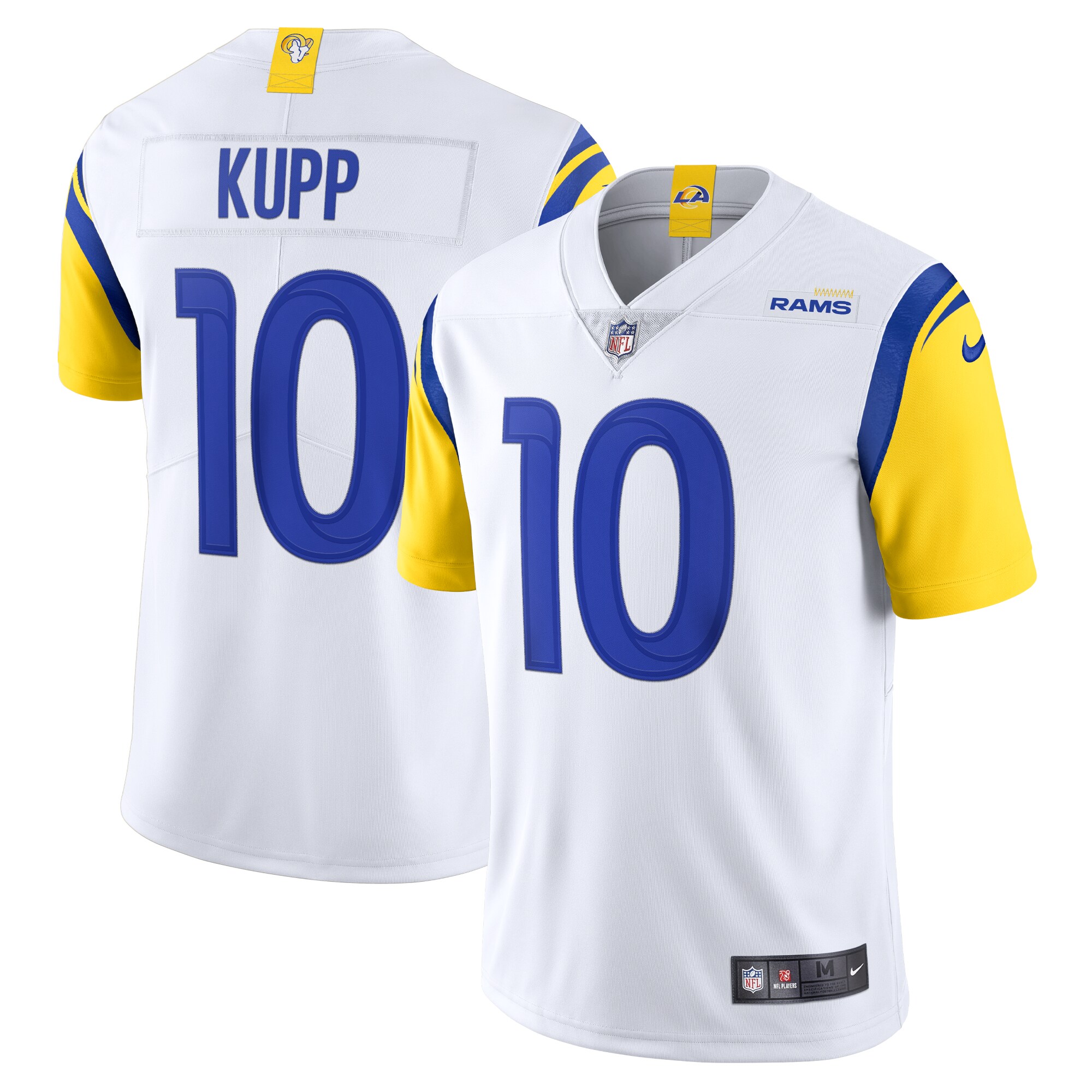 Men’s Los Angeles Rams Cooper Kupp White Alternate Vapor Limited Jersey