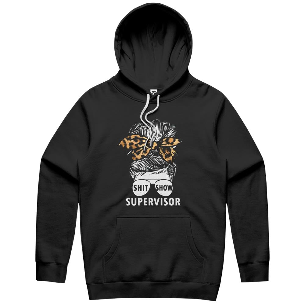 Funny Supervisor Shitshow For Teacher, Women, Boss Hoodie