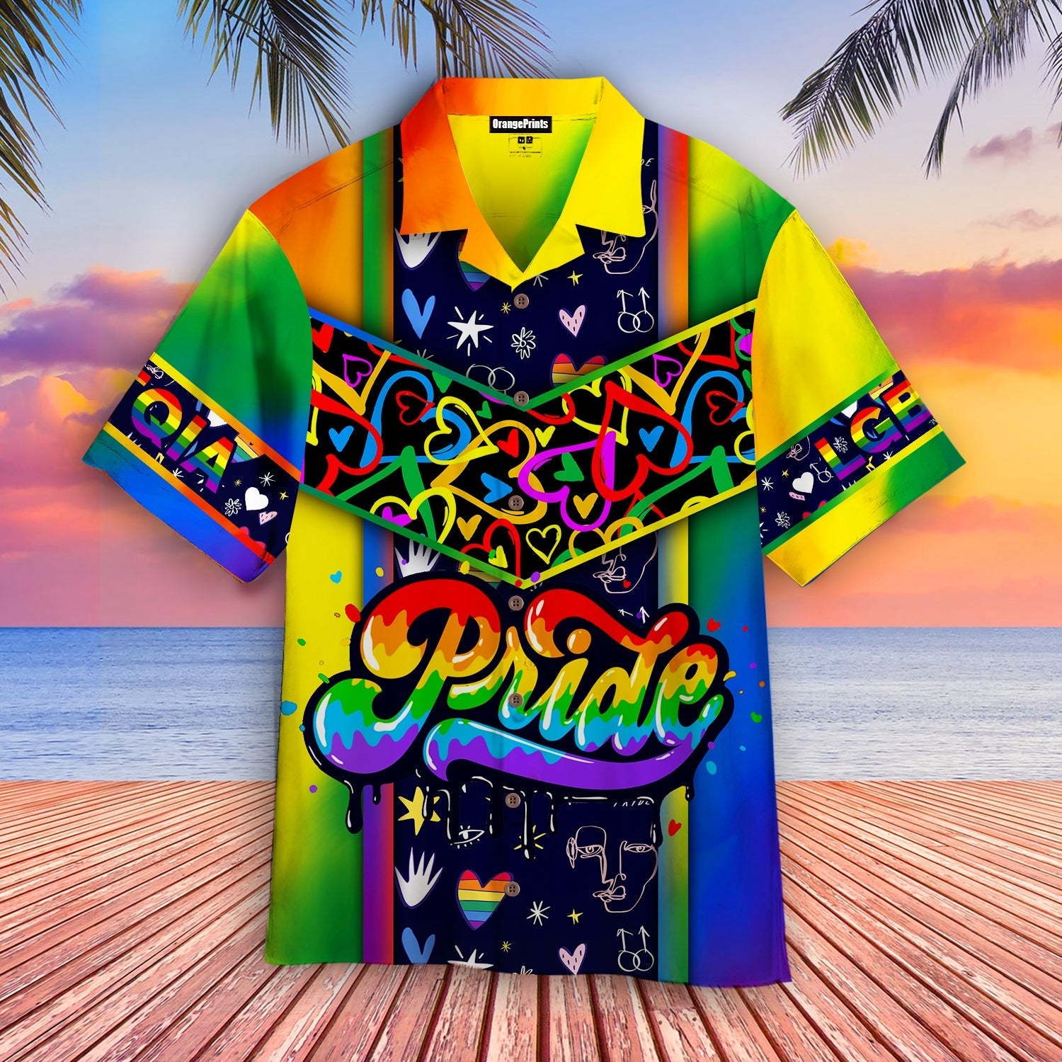 Lgbtq Pride Hawaii Shirt Ha16098