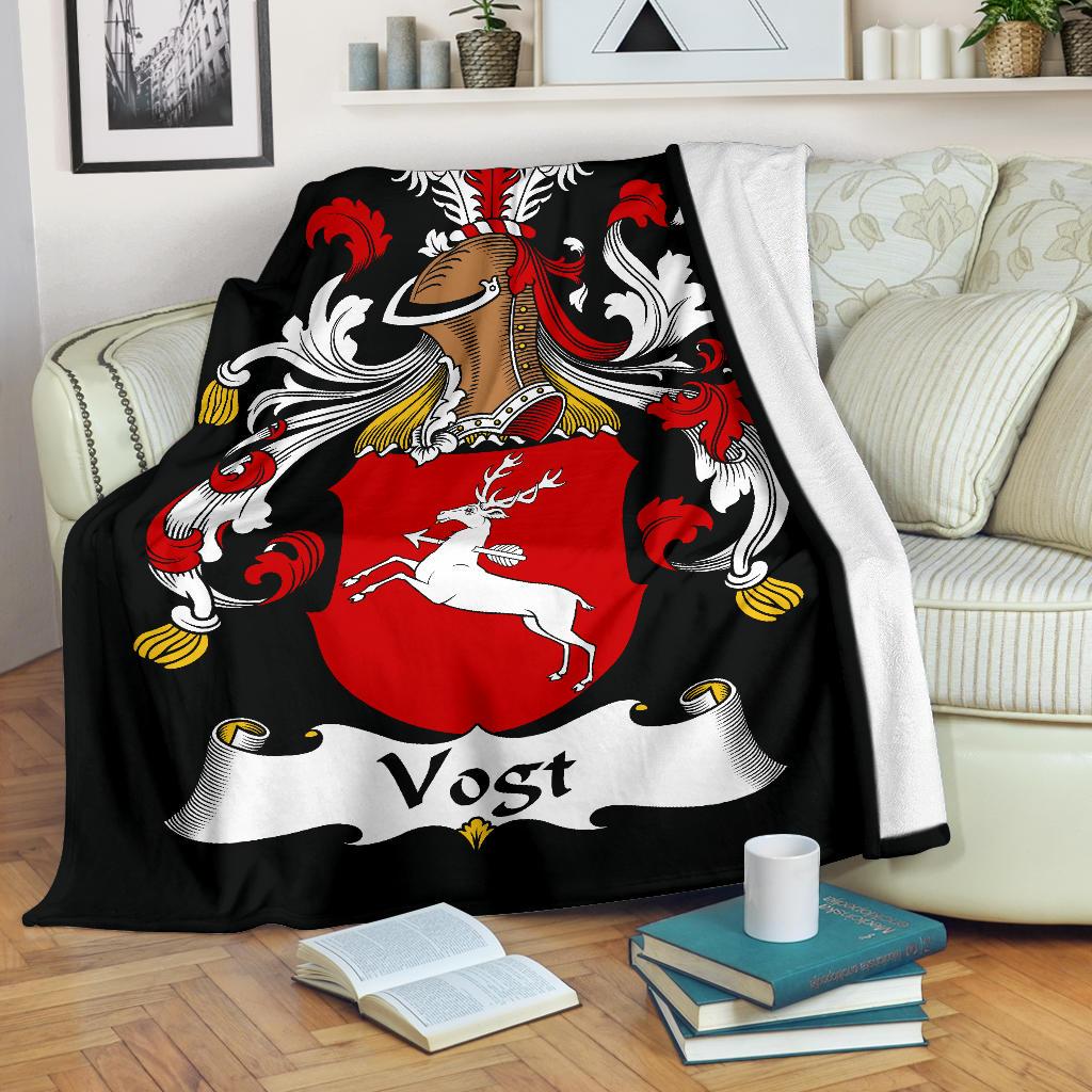 Vogt Germany Blanket – German Family Crest A7