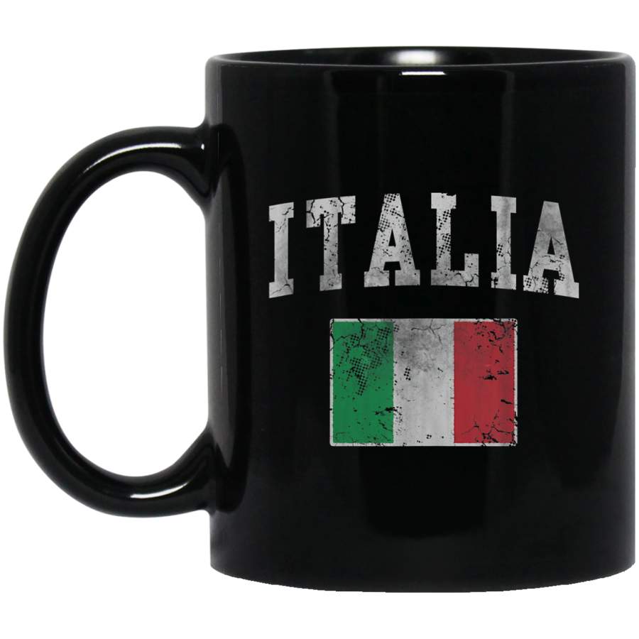 Vintage Italia Italian Flag Italy Italiano Coffee Mug