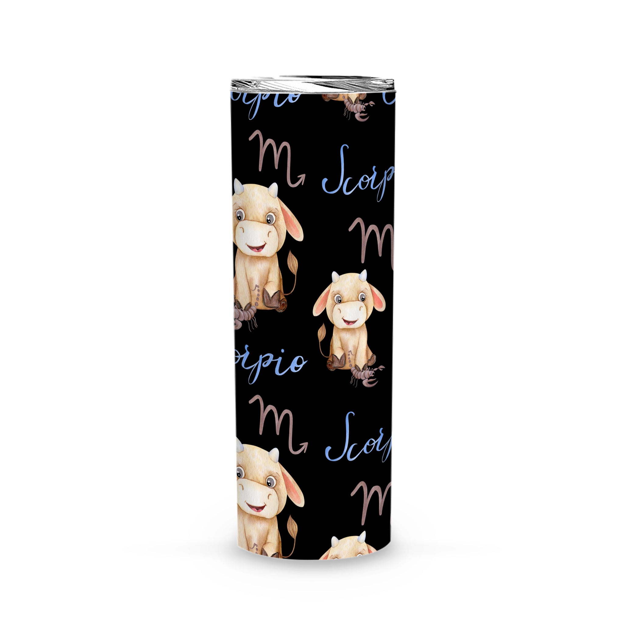 Scorpio Zodiac Women Men Gift – Cute Animal Art – Tumbler