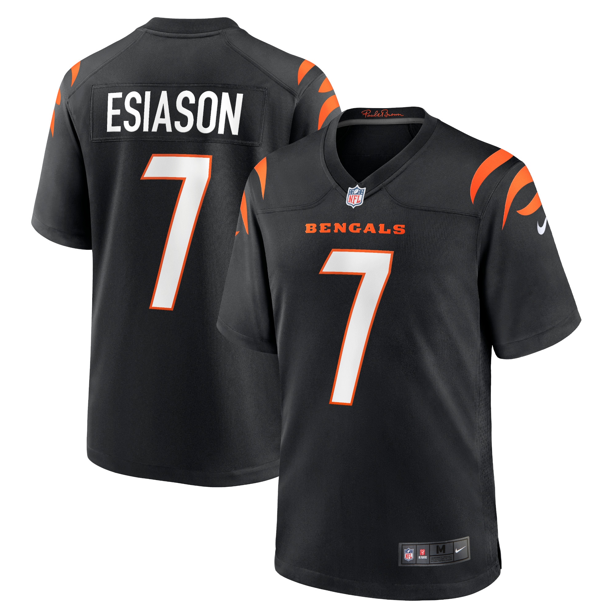 Boomer Esiason Cincinnati Bengals Retired Player Jersey – Black