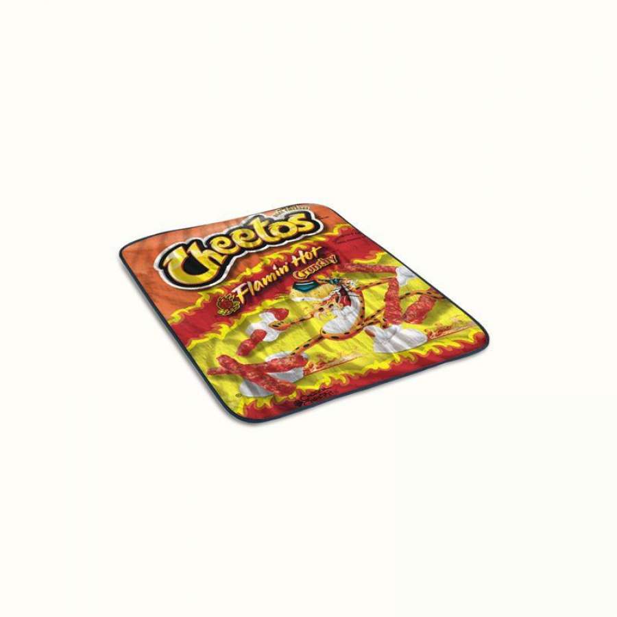 Cheetos Flamin Hot Fleece Blanket