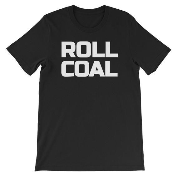 Roll Coal Text Truck 4X4 Power Offroad Shirt